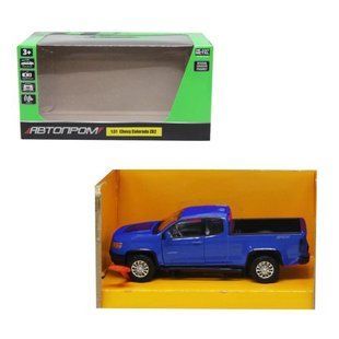 Машинка металева "Chevrolet Colorado" із серії "Автопром" (синя) 214310 фото