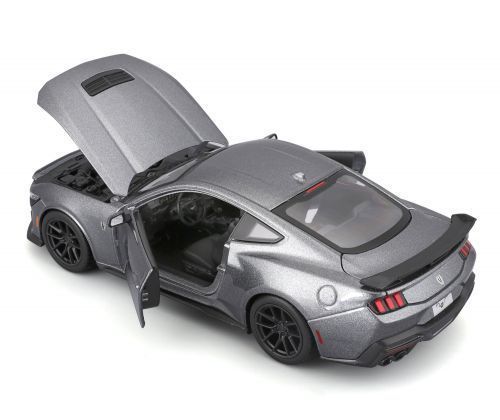 Машинка іграшкова 2024 Ford Mustang Darkhorse масштаб 1:24 сірий маталік 305845 фото