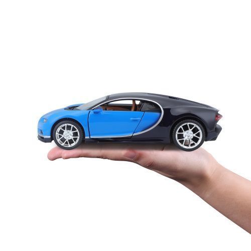 Автомодель в масштабі 1:24 - Bugatti Chiron синій металік 305847 фото