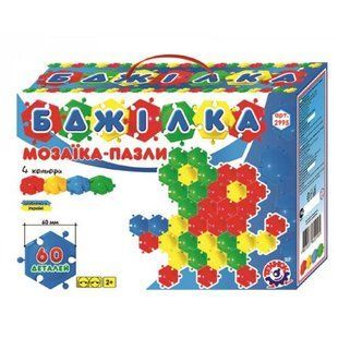 Мозаїка пазли "Бджілка Технок" (60 дет) 11164 фото