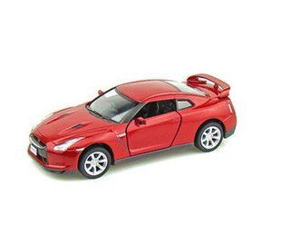 Машинка KINSMART "Nissan GT-R" (червона) 37415 фото