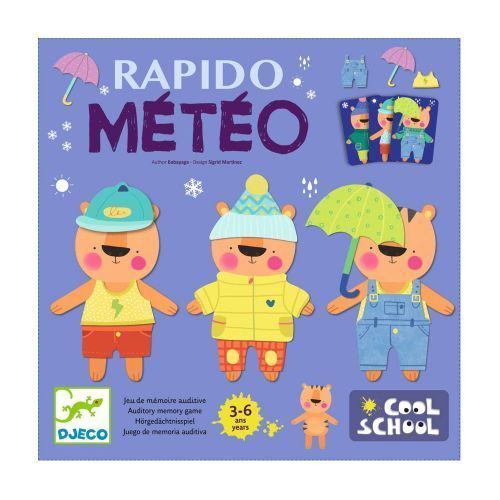 Настільна гра DJECO "Рапідо Метео" 286133 фото