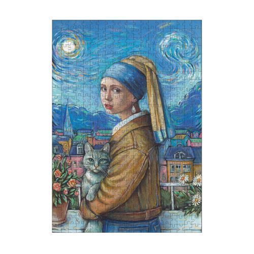 Пазл "Dodo Art. Дівчина з перловою сережкою" 500 ел 283647 фото