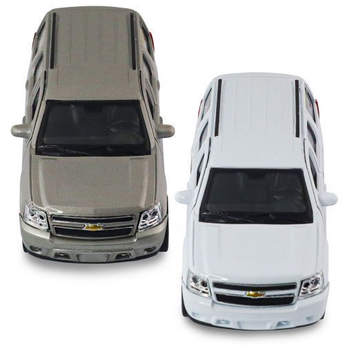 Автомодель - Chevrolet Tahoe 2008 (білий, сірий) 301385 фото