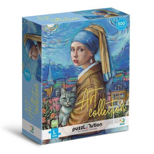 Пазл "Dodo Art. Дівчина з перловою сережкою" 500 ел 283647 фото
